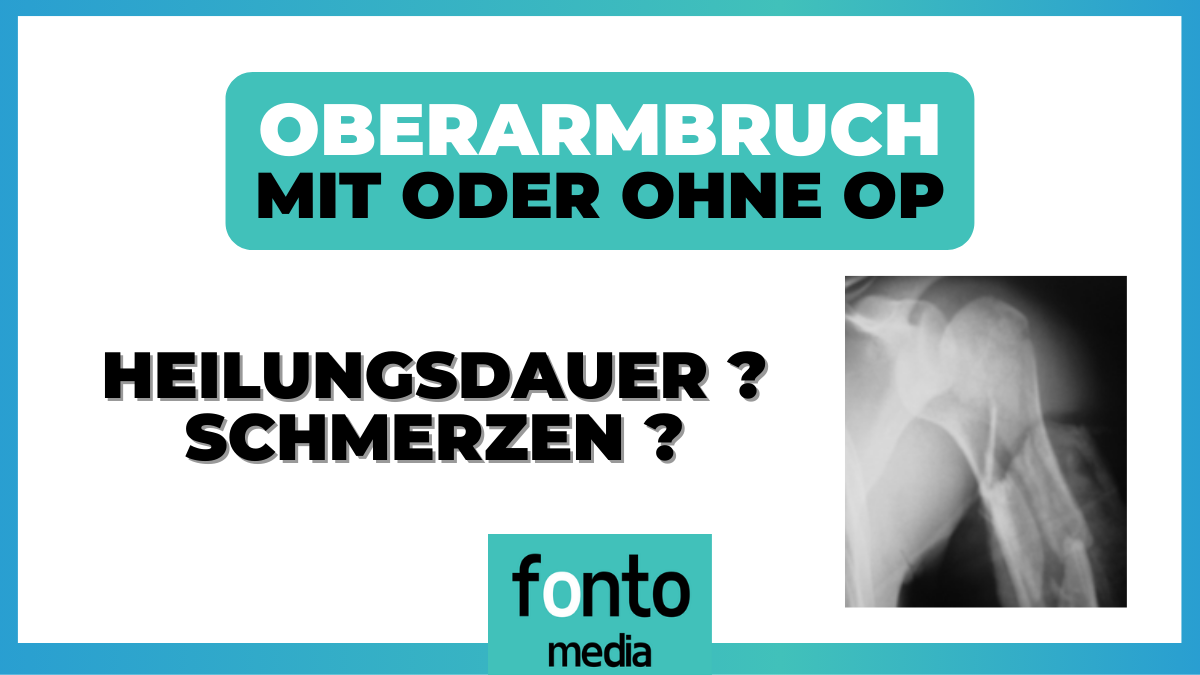Wie Lange Dauert Es Bis Ein Beckenbruch Verheilt Ist Oberarmbruch : Wie ist die Heilungsdauer? (+ Tipps)