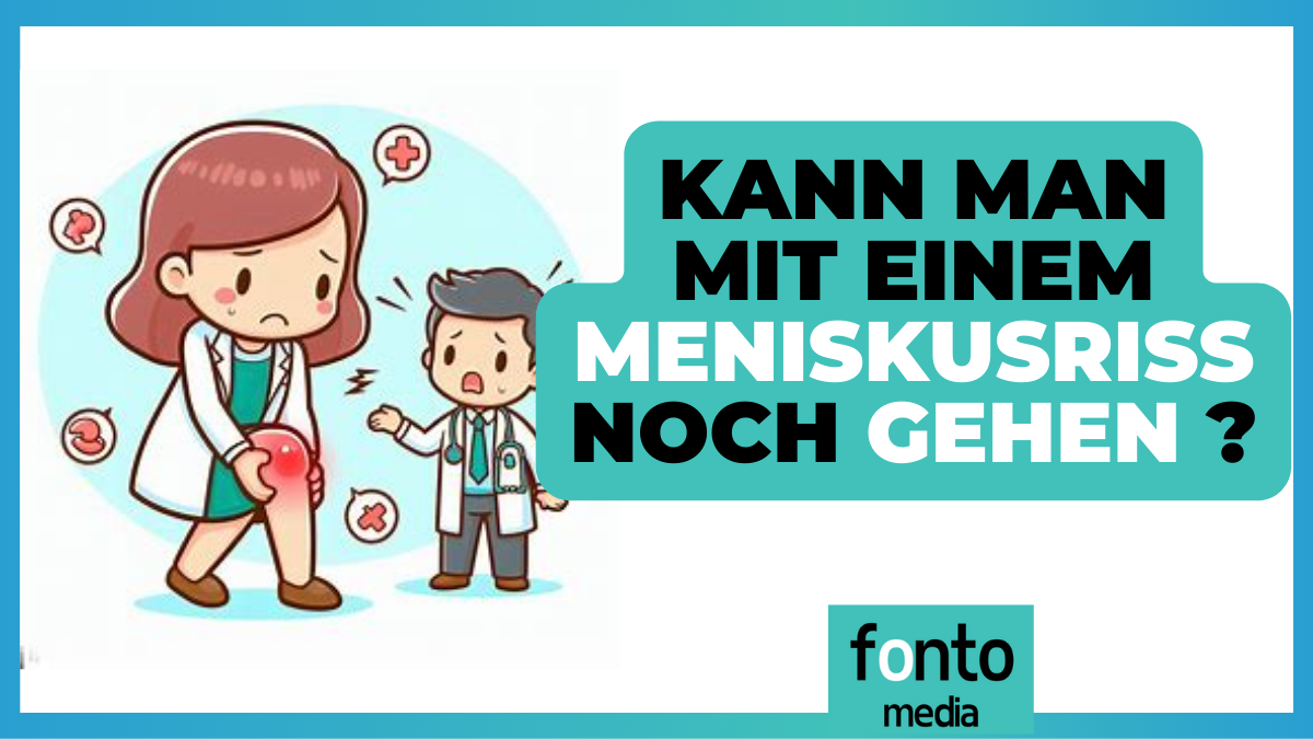 Kann Man Mit Einem Meniskusriss Noch Gehen